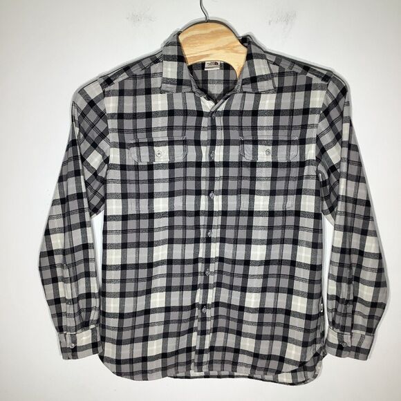 The North Face Mens Long Sleeve Button Up Flannel Shirt Size Large - Picture 2 of 5